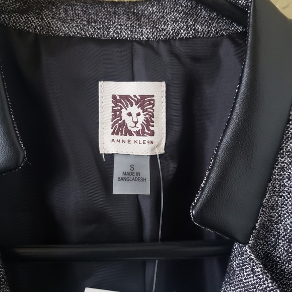 HP NWT Ann Klein Separates that Work Zip Up Blazer - Picture 3 of 8